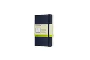 Moleskine Classic Soft Cover Writing Notebook Journal Plain Sapphire Blue Pocket