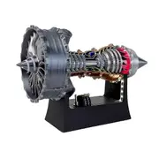 25cm Tr-900 Turbofan Engine Model Detailed High Precision Aviation Fan Scale Replica