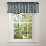 (1) 18" x 84" x 2" Lush Decor Special Edition Cocoa Flower Window Valance