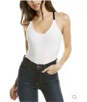 ATM ANTHONY THOMAS MELILLO CROSSBACK BODYSUIT. Size L. Retail $195