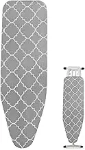 Ironing Board Cover, Heavy Cotton Burn Resistant Iron Cushion Covers | Cotton Ironboard Cushion with Elastic Edge for Laundry Room Dorm Travel Use