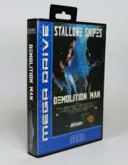 SEGA SMD Mega Drive Storage Case - Demolition Man - NO GAME
