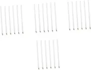 Tofficu 4sets Special Pencil Colored Pencils Tailors Chalk Sewing Chalk Wooden White 6pcs*4