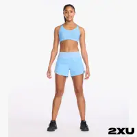 在飛比找momo購物網優惠-【2XU】女 AERO 4吋短褲(天藍色)