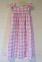 NWT Classic Whimsy Pink Gingham Amy Dress Girl's Size 7