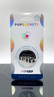 PopSockets Premium Chrome Dip Silver Graffiti Swap PopSocket Pop Socket PopGrip