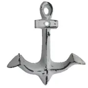 4.5"- Anchor Hook - Iron Antique Reproduction Hooks coats, towels Etc- BB-75