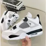 S.G AIR JORDAN 4 MILITARY BLACK DH6927-111 灰白黑 白水泥 籃球鞋 男女同款