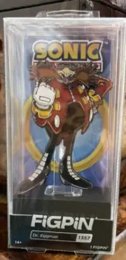 SDCC 2023 FiGPiN Sonic The Hedgehog Dr. Eggman Comic Con Exclusive LE750