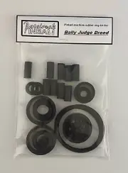 1993 Bally / Midway Judge Dredd Pinball Machine Rubber Ring Kit JD