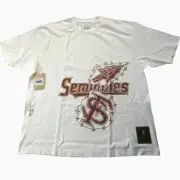 Cactus Jack Travis Scott Seminoles T-Shirt Florida State University FSU SZ 2XL