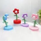 Mini Table Lamp Lovely Bedside Light LED Flower Night Lamp Tabletop