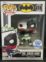 Funko Pop! The Joker King #416 Funko Shop Exclusive w/Pop Protector