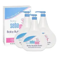 在飛比找森森購物網優惠-SEBAMED施巴 嬰兒泡泡浴露/沐浴乳 1000ML Se