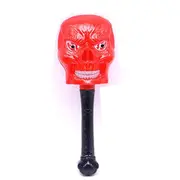 5PCS Halloween Pumpkin Ghost Magic Wand Luminous Witch Wand Funny Horror Scene Layout Children Toys skull magic wand