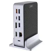 Cruxtec Universal 15-in-1 USB-C Multifunctional Docking Station