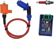 Racing Ignition Coil & DC CDI Box & Spark Plug D8TC For GY6 125cc 150cc 200c 250cc ATV Quad Motorcycle Pit Dirt Bike accessories