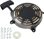 WOTIAN 497680 Recoil Starter Assembly Compatible with Briggs and Stratton 497680 498144 Pull Start Assembly Toro Lawnboy MTD Snapper Lawnmower Replace Oregon 31-068 Rotary 12368 with Cord
