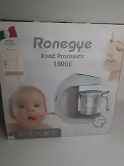 Ronegye 1800E steam food processor/blender stir,pulse,clean,disinfect