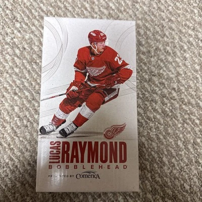 Lucas Raymond - Detroit Red Wings 2022-23 Bobble head NIB - SGA