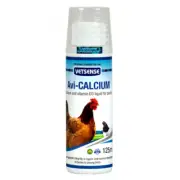 CM Labs AVI Vetsense Calcium 125ml & 500ml Supplement Vitamin D3 Poultry Birds
