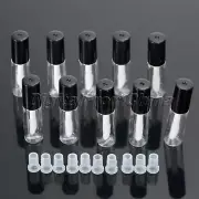 5/10Pcs 1.2ML Clear Mini Gloss Tube Lip Balm Bottle Cosmetic Container Travel