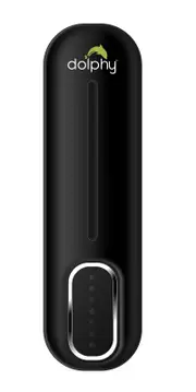 Dolphy Multi Compatible ABS Wall Mount Soap Dispenser 300ml - Black
