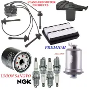 Tune Up Kit Filters Cap Wire Spark Plugs for TOYOTA CAMRY L4 2.0L 1987-1991 (for: Toyota)