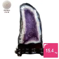 在飛比找momo購物網優惠-【菲鈮歐】開運招財天然巴西紫晶洞 15.4kg(G8)