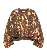 Long sleeve sweatshirt S,XS,M walnut brown