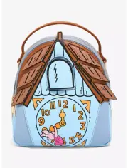 Danielle Nicole Winnie the Pooh Cuckoo Clock Mini Backpack & Card Holder NWT