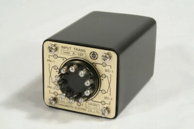 A pair of Hashimoto A-107 (Sansui) Interstage Transformer 7kΩ 1x2:2x2