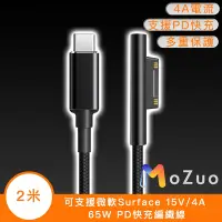 在飛比找Yahoo奇摩購物中心優惠-【魔宙】可支援微軟Surface 15V/4A 65W PD