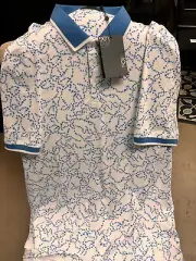 G Fore G4 Circle G Embossed Mens Daybreak Golf polo NEW GMP000013 XXL