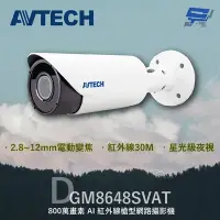 在飛比找Yahoo奇摩購物中心優惠-昌運監視器 AVTECH 陞泰 DGM8648SVAT 80