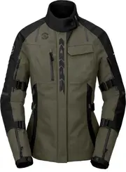 Spidi Tour Evo 2, textile jacket H2Out women , color: Black/Olive , size: M