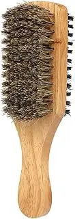 Men's Beard Brush -Sided Facial H Brush Shaving Comb Male Mustache Brush Solid Wood Handle Optional Size