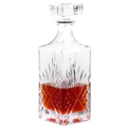 Whiskey Carafe Noble Decanter Rum Vodka Scotch Glass Cognac Bottle