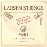 Larsen Original Viola A with Ball End, Strong Gauge, Authorized Dealer