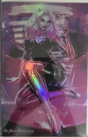 Miss Meow #1 One Year Anniversary Foil Virgin Exclusive Ltd 75 NM+