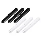 Universal Plastic Spring Loaded Toilet Paper Roll Holder Replacement Bathroom