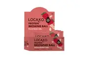 Locako Protein Brownie Ball Peanut Butter Jelly 30g(Pack of 10)