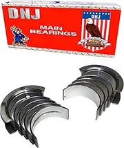 DNJ MB1122 Main Bearings for 1994-2002 / Dodge, Jeep/Cherokee, Dakota, Wrangler / 2.5L / OHV / L4 / 8V / 150cid, 153cid