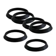 6 Pcs Silicone Cone Seal Ring Washer Waste Pipe Seal Ring for 1-1/2 Inch Pipe