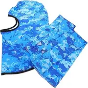 [WOFASHPURET] Balaclava Face Mask Set: Cycling Skiing Balaclava Mask Full Head Cover for Fishing Outdoor Sports Camouflage
