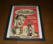 ORTLIEB BEER FRAMED COLOR AD PRINT