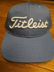 Titleist Golf Hat Adjustable NWT Light Blue