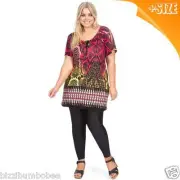 Ladies AUTOGRAPH PLUS SIZE TUNIC TOP short sleeve size 14-22
