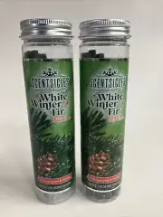 Scentsicles White Winter Fir Fresh Cut 12 Total Ct Scented Ornaments & Hooks