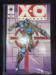X-O MANOWAR DATABASE # 1 1993 VALIANT COMICS & Retribution Sealed